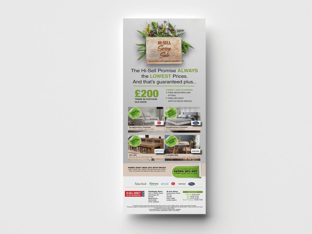 Hi Sell – Eco-Friendly Product Advert Design